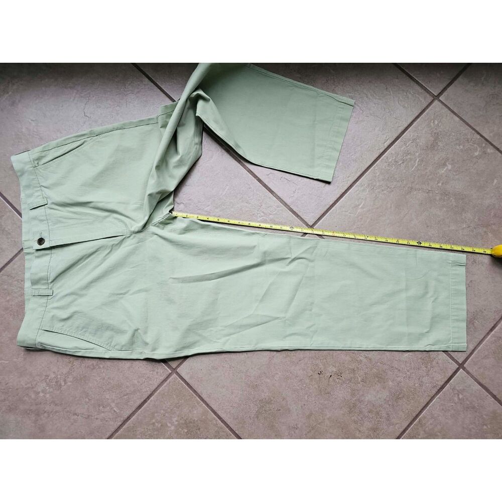 Brooks Brothers 346 Mint Green Cotton Chino Pants W37 L30 Grandpacore
